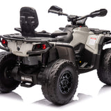 Can-Am Outlander 24V 4WD Kids Ride-On ATV Quad | Cinza
