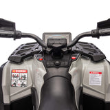 Can-Am Outlander 24V 4WD Kids Ride-On ATV Quad | Cinza