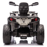 Can-Am Outlander 24V 4WD Kids Ride-On ATV Quad | Cinza