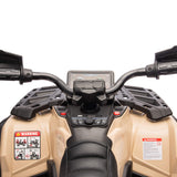 Can-Am Outlander 24V 4WD Kids Ride-On ATV Quad | Bronzeado do deserto