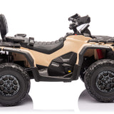 Can-Am Outlander 24V 4WD Kids Ride-On ATV Quad | Bronzeado do deserto