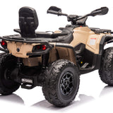 Can-Am Outlander 24V 4WD Kids Ride-On ATV Quad | Bronzeado do deserto