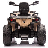 Can-Am Outlander 24V 4WD Kids Ride-On ATV Quad | Bronzeado do deserto