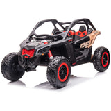 Can-Am Maverick Custom Edition 24V Kids Ride-On UTV Buggy Car | Bronzeado do deserto