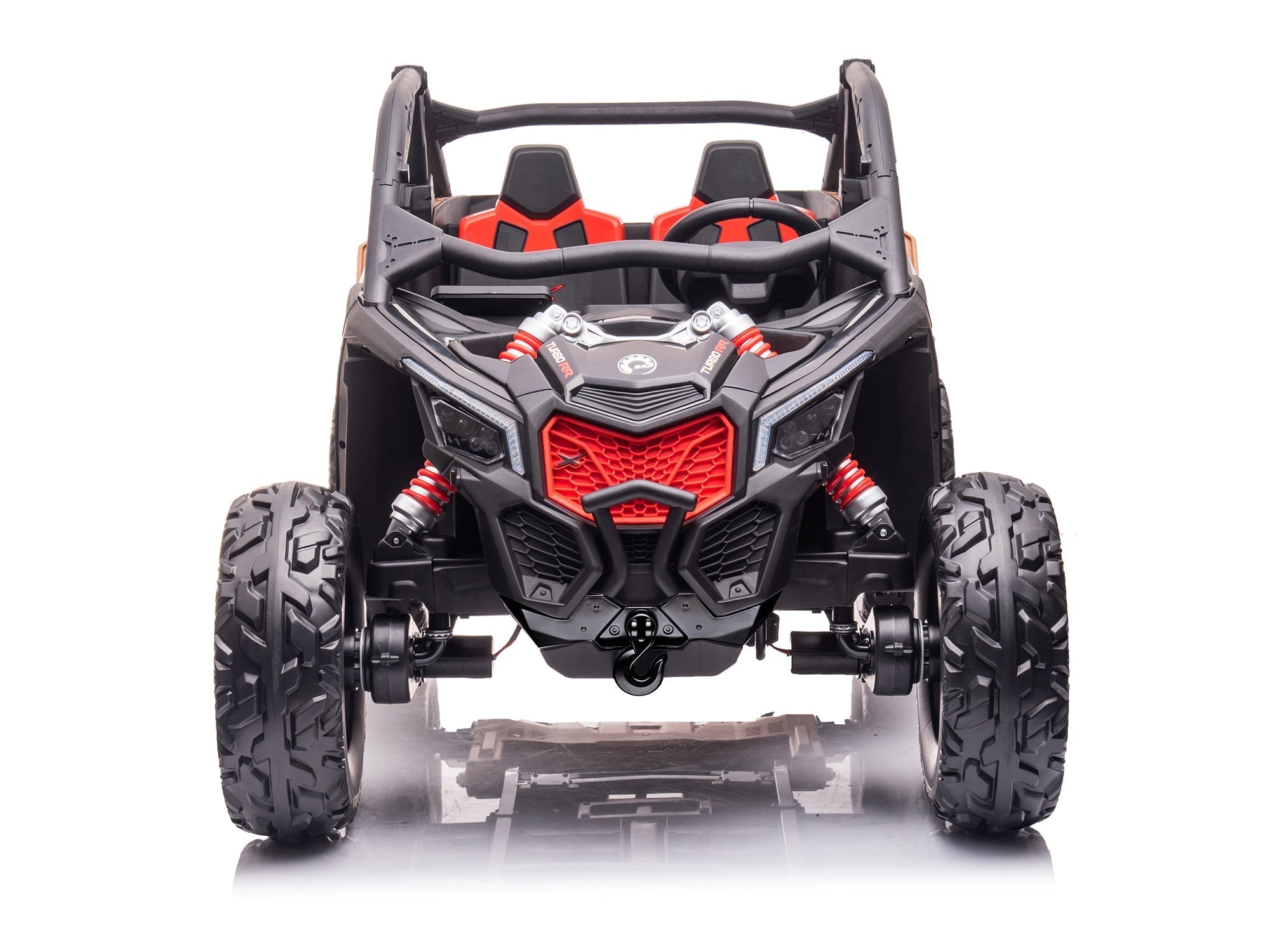 Can-Am Maverick Custom Edition 24V Kids Ride-On UTV Buggy Car | Bronzeado do deserto
