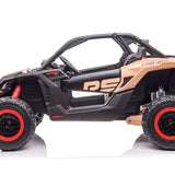 Can-Am Maverick Custom Edition 24V Kids Ride-On UTV Buggy Car | Bronzeado do deserto