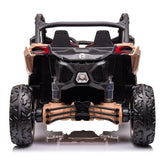 Can-Am Maverick Custom Edition 24V Kids Ride-On UTV Buggy Car | Bronzeado do deserto