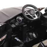 Carro infantil Mercedes AMG GLC 63S 12V 4WD com controle remoto dos pais R/C | Preto