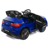 Carro infantil Mercedes AMG GLC 63S 12V 4WD com controle remoto dos pais R/C | Azul