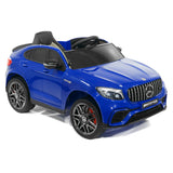 Carro infantil Mercedes AMG GLC 63S 12V 4WD com controle remoto dos pais R/C | Azul