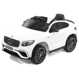 Carro infantil Mercedes AMG GLC 63S 12V 4WD com controle remoto dos pais R/C | Branco