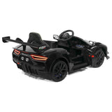 Carro infantil Maserati GT2 24V com controle remoto dos pais R/C | Preto