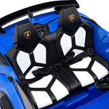 Lamborghini Aventador SVJ Drift Edition 24V carro infantil com controle remoto dos pais R/C | Azul
