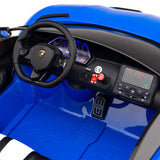 Lamborghini Aventador SVJ Drift Edition 24V carro infantil com controle remoto dos pais R/C | Azul