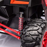 Ridington MAX-R 24V Kids Ride-On UTV Buggy com controle remoto dos pais R/C | Vermelho