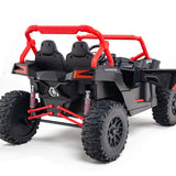 Ridington MAX-R 24V Kids Ride-On UTV Buggy com controle remoto dos pais R/C | Vermelho