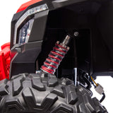 Ridington MAX-R 24V Kids Ride-On UTV Buggy com controle remoto dos pais R/C | Vermelho
