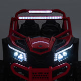 Ridington MAX-R 24V Kids Ride-On UTV Buggy com controle remoto dos pais R/C | Vermelho