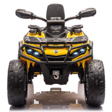 Can-Am Outlander 24V 4WD Kids Ride-On ATV Quad | Amarelo
