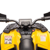 Can-Am Outlander 24V 4WD Kids Ride-On ATV Quad | Amarelo