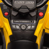 Can-Am Outlander 24V 4WD Kids Ride-On ATV Quad | Amarelo