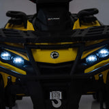 Can-Am Outlander 24V 4WD Kids Ride-On ATV Quad | Amarelo