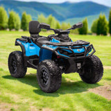 Can-Am Outlander 24V 4WD Kids Ride-On ATV Quad | Azul