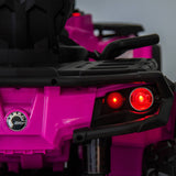 Can-Am Outlander 24V 4WD Kids Ride-On ATV Quad | Rosa Profundo