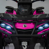 Can-Am Outlander 24V 4WD Kids Ride-On ATV Quad | Rosa Profundo