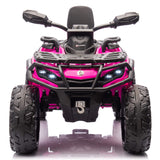 Can-Am Outlander 24V 4WD Kids Ride-On ATV Quad | Rosa Profundo