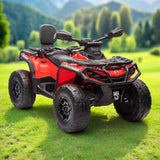 Can-Am Outlander 24V 4WD Kids Ride-On ATV Quad | Vermelho
