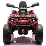 Can-Am Outlander 24V 4WD Kids Ride-On ATV Quad | Vermelho