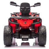 Can-Am Outlander 24V 4WD Kids Ride-On ATV Quad | Vermelho