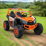 Ridington MAX-R 24V Kids Ride-On UTV Buggy com controle remoto dos pais R/C | Laranja