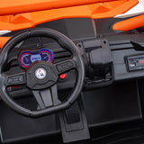 Ridington MAX-R 24V Kids Ride-On UTV Buggy com controle remoto dos pais R/C | Laranja
