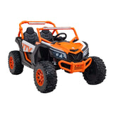 Ridington MAX-R 24V Kids Ride-On UTV Buggy com controle remoto dos pais R/C | Laranja