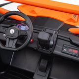 Ridington MAX-R 24V Kids Ride-On UTV Buggy com controle remoto dos pais R/C | Laranja