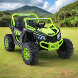 Ridington MAX-R 24V Kids Ride-On UTV Buggy com controle remoto dos pais R/C | Verde