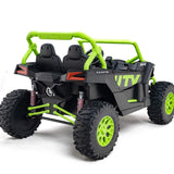 Ridington MAX-R 24V Kids Ride-On UTV Buggy com controle remoto dos pais R/C | Verde
