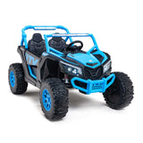 Ridington MAX-R 24V Kids Ride-On UTV Buggy com controle remoto dos pais R/C | Azul