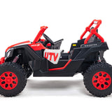 Ridington MAX-R 24V Kids Ride-On UTV Buggy com controle remoto dos pais R/C | Vermelho-Branco