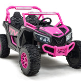 Ridington MAX-R 24V Kids Ride-On UTV Buggy com controle remoto dos pais R/C | Rosa