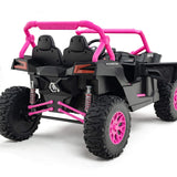 Ridington MAX-R 24V Kids Ride-On UTV Buggy com controle remoto dos pais R/C | Rosa