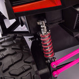 Ridington MAX-R 24V Kids Ride-On UTV Buggy com controle remoto dos pais R/C | Rosa