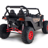 Ridington MAX-R 24V Kids Ride-On UTV Buggy com controle remoto dos pais R/C | Preto