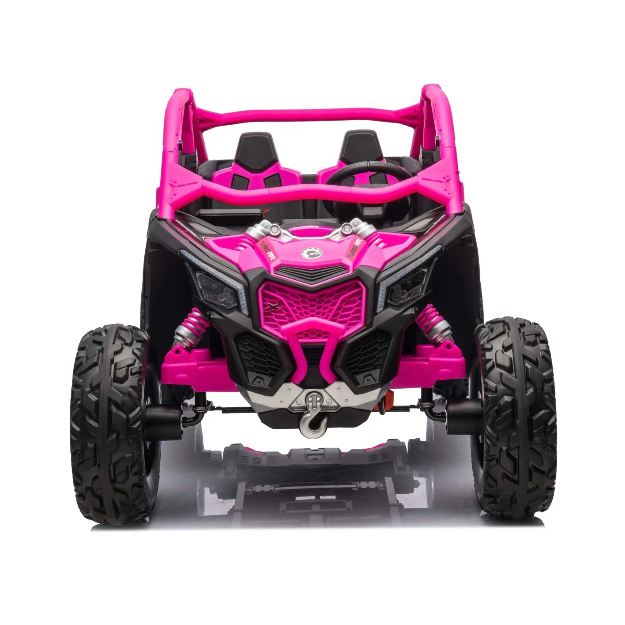 Can-Am Maverick Custom Edition 24V Kids Ride-On UTV Buggy Car | Rosa Profundo
