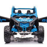 Can-Am Maverick Custom Edition 24V Kids Ride-On UTV Buggy Car | Azul