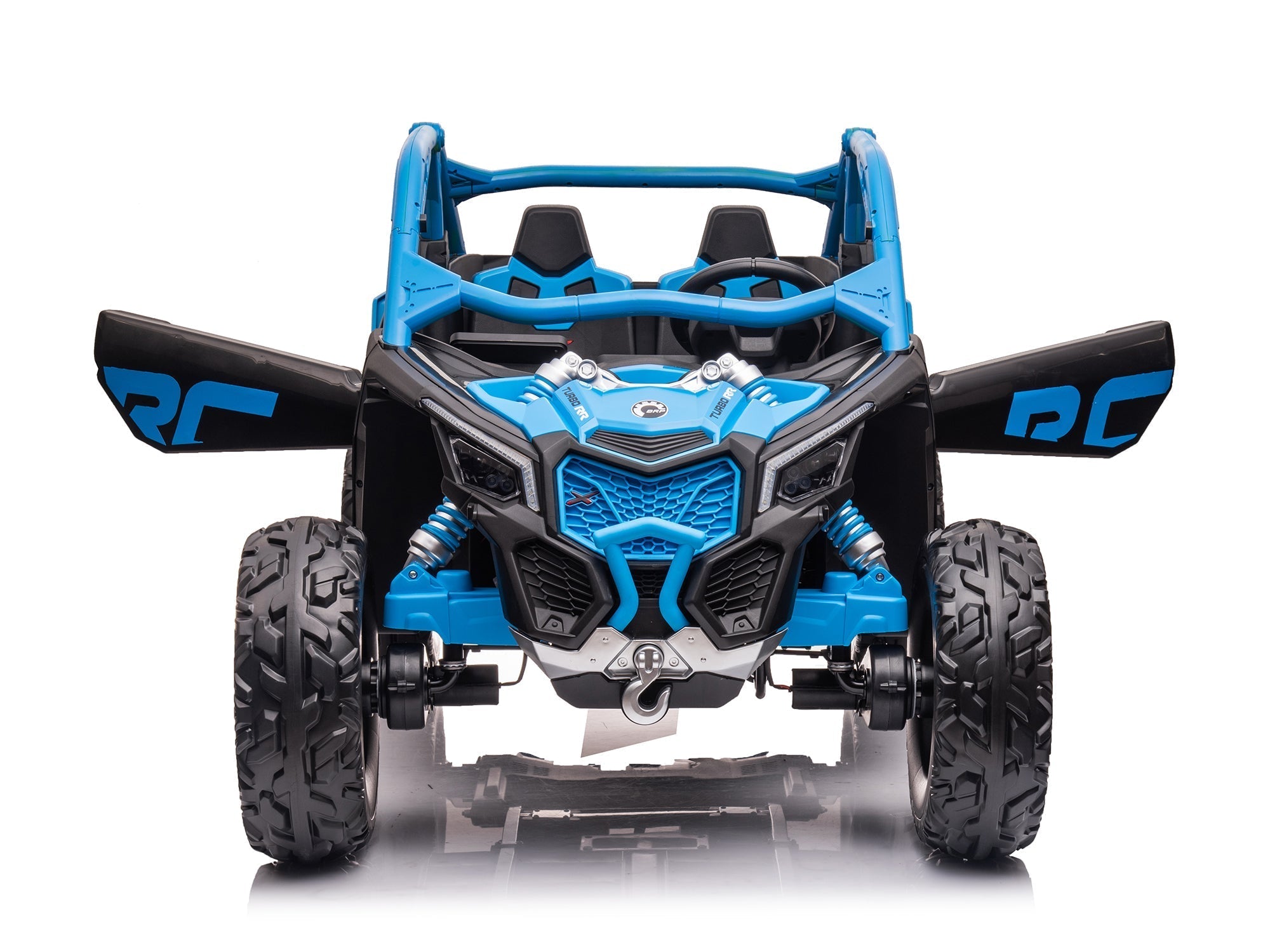 Can-Am Maverick Custom Edition 24V Kids Ride-On UTV Buggy Car | Azul