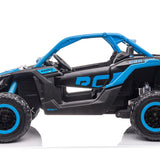 Can-Am Maverick Custom Edition 24V Kids Ride-On UTV Buggy Car | Azul