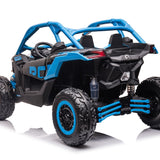 Can-Am Maverick Custom Edition 24V Kids Ride-On UTV Buggy Car | Azul